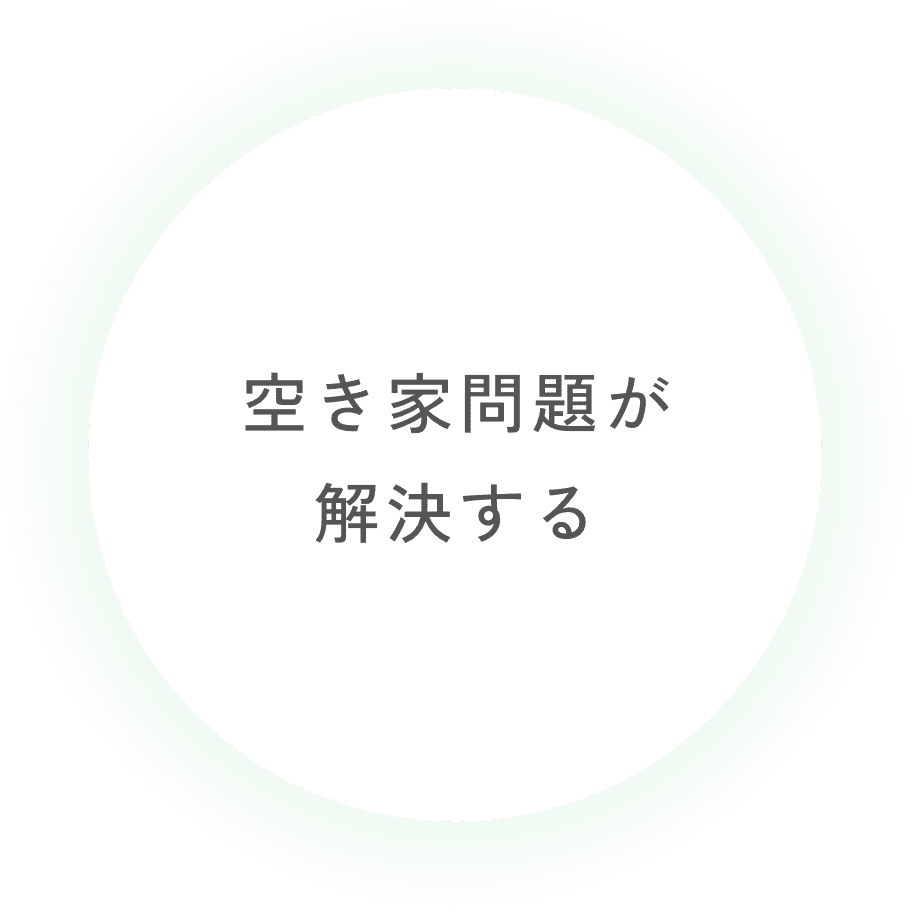 空き家問題が解決する